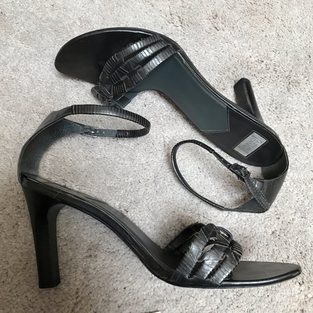 Arturo Chiang Leather Sandals - Picture 8 of 8